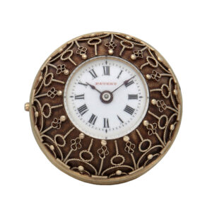 Swiss gold, enamel and diamond set ball form watch Circa 1867