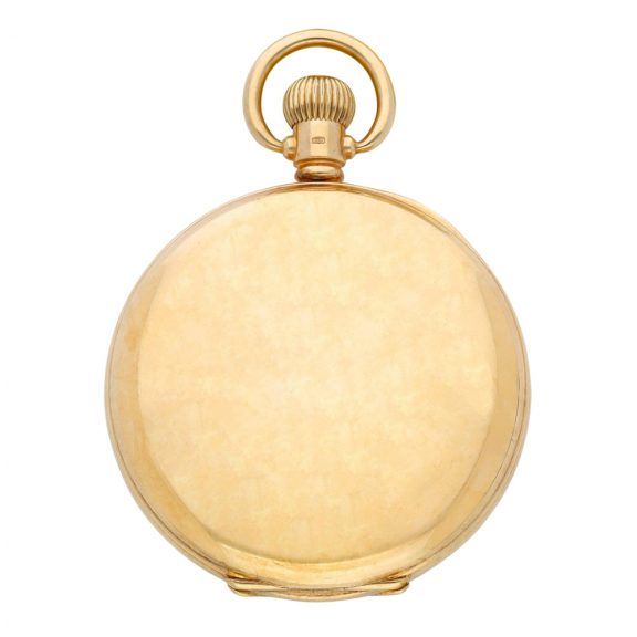Swiss rose gold hunting cased keyless lever watch Circa 1920 Swiss rose gold hunting cased keyless lever watch Circa 1920