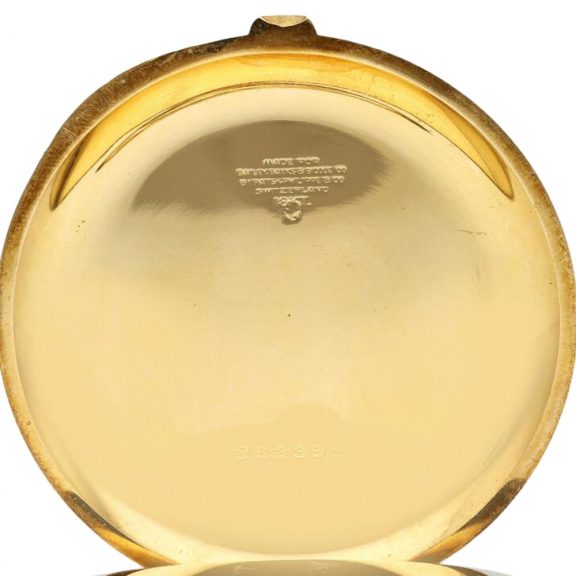 High quality Swiss 18K gold open faced lever watch Circa 1929 High quality Swiss 18K gold open faced lever watch Circa 1929