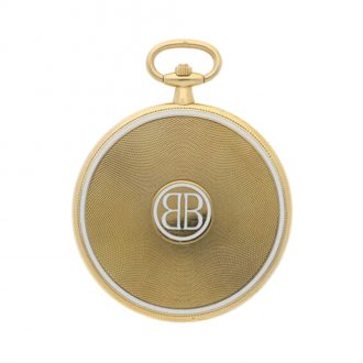 Ultra thin French gold half hunting cased watch Circa 1920