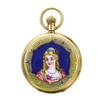 Swiss one minute tourbillon for Chinese market Circa 1905
