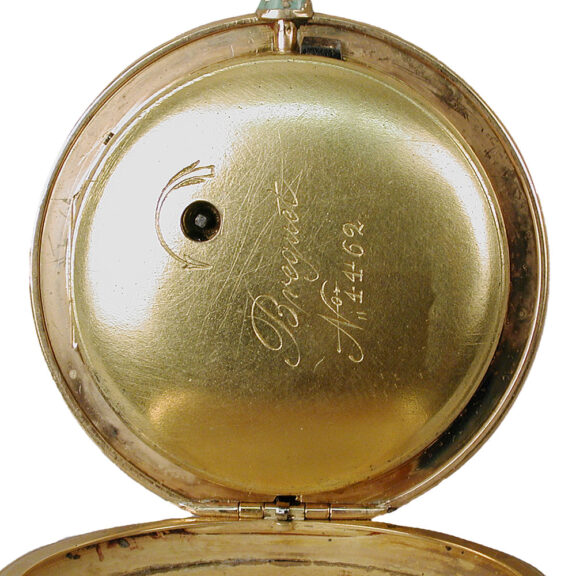 French metal and enamel verge pocket watch Circa 1805 French metal and enamel verge pocket watch Circa 1805