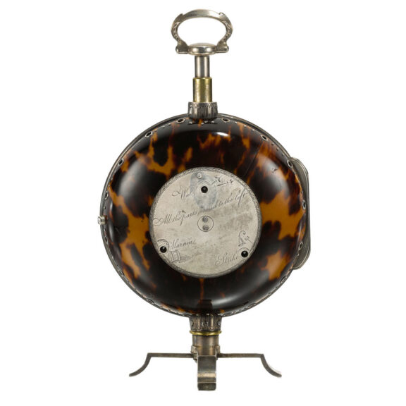 English quarter striking, quarter repeating alarm watch Circa 1785 English quarter striking, quarter repeating alarm watch Circa 1785