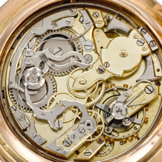 German gold quarter repeater with complications Circa 1850