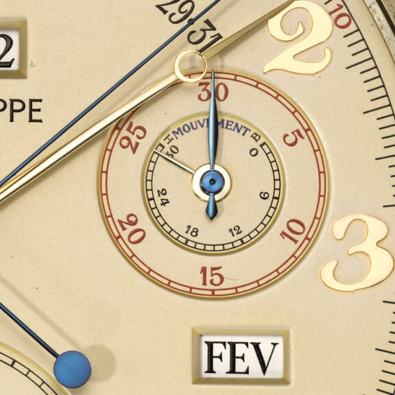 Unique Swiss gold astronomical and complicated watch Circa 1889 Unique Swiss gold astronomical and complicated watch Circa 1889