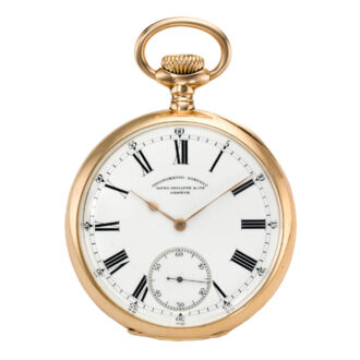Swiss gold "Chronometro Gondolo" pocket watch Circa 1903