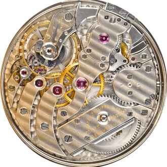 Swiss 18k gold minute repeating pocket watch Circa 1906