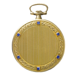 Swiss gold and silver watch with openwork dial Circa 1916