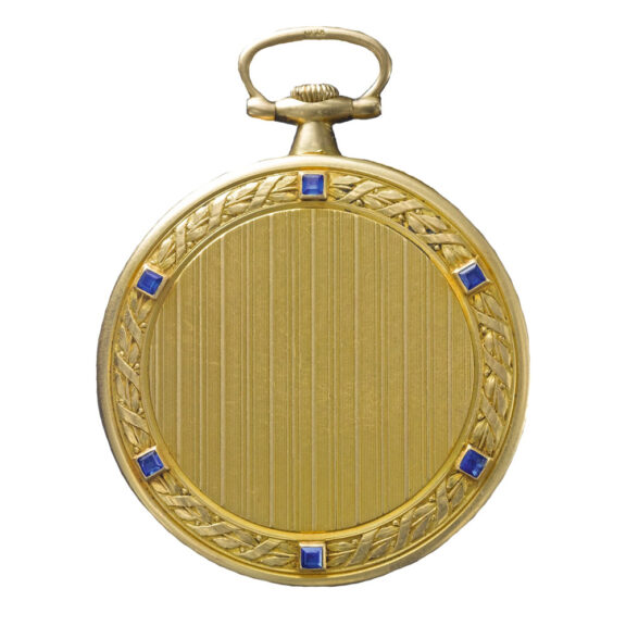 Swiss gold and silver watch with openwork dial Circa 1916 Swiss gold and silver watch with openwork dial Circa 1916
