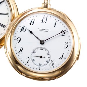 Swiss pink gold five minute repeating watch Circa 1891