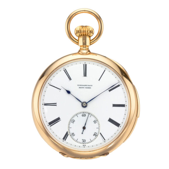 Swiss 18k pink gold minute repeating pocket watch Circa 1891