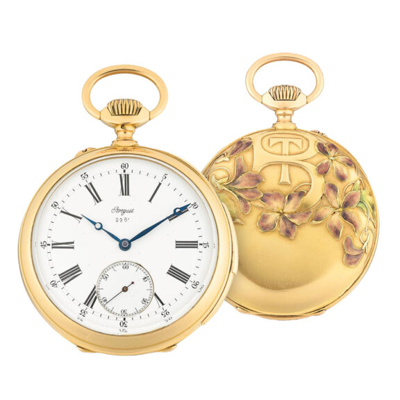 French gold minute repeating watch by Breguet Circa 1900