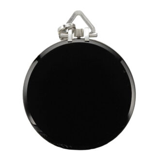 French platinum, Onyx enamel open faced watch Circa 1920