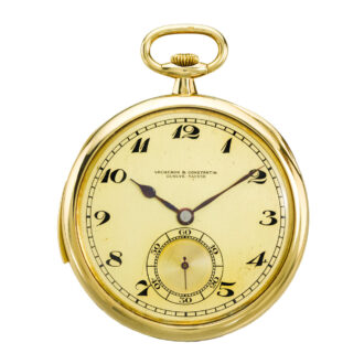 Swiss 18 carat gold minute repeating pocket watch Circa 1925