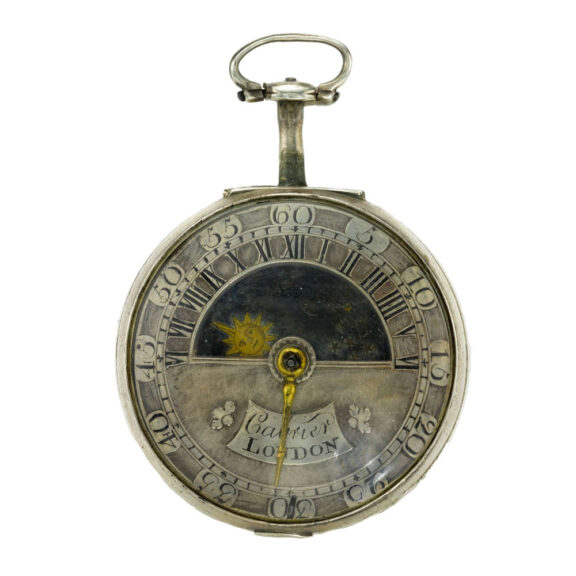 English triple cased watch with Tortoiseshell case Circa 1780 English triple cased watch with Tortoiseshell case Circa 1780