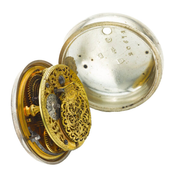 English triple cased watch with Tortoiseshell case Circa 1780 English triple cased watch with Tortoiseshell case Circa 1780