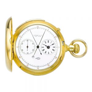 American gold minute repeating pocket watch Circa 1890