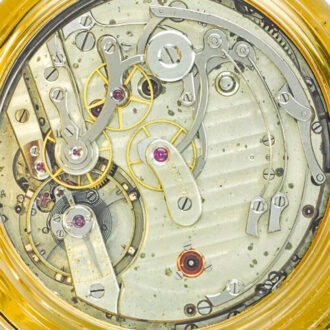 American gold minute repeating pocket watch Circa 1890