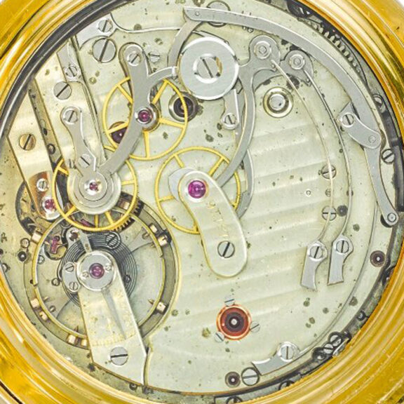 American gold minute repeating pocket watch Circa 1890 American gold minute repeating pocket watch Circa 1890