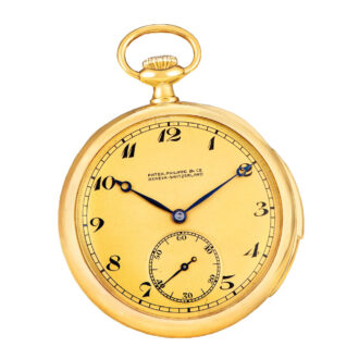 Swiss gold minute repeating lever pocket watch Circa 1917