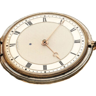 Swiss gold quarter repeating “à toc” pocket watch Circa 1821