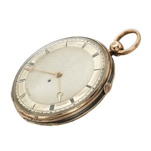 Swiss gold and silver quarter repeating pocket watch Circa 1825