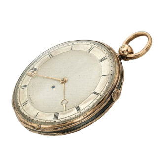 Swiss gold and silver quarter repeating pocket watch Circa 1825