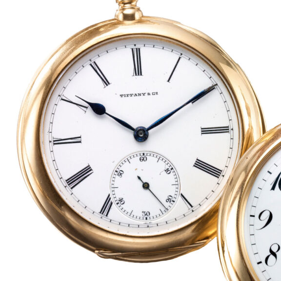 Swiss yellow gold five minute repeating watch Circa 1892