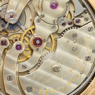 Swiss 18k gold minute repeating pocket watch Circa 1891