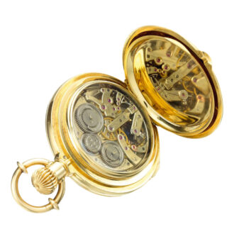 Danish gold repeating Sonnerie pocket watch Circa 1894