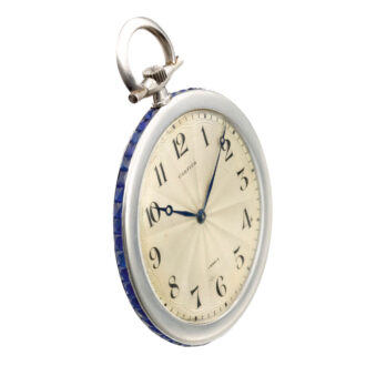 French ultra slim platinum open faced pocket watch Circa 1920 French ultra slim platinum open faced pocket watch Circa 1920