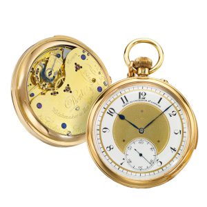 English pink gold minute repeating lever watch Circa 1828