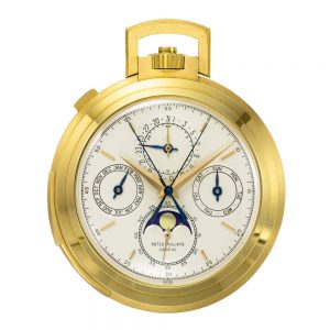 Important Swiss 18k gold complicated pocket watch Circa 1904