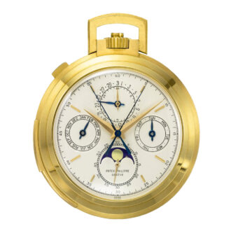 Important Swiss 18k gold complicated pocket watch Circa 1904