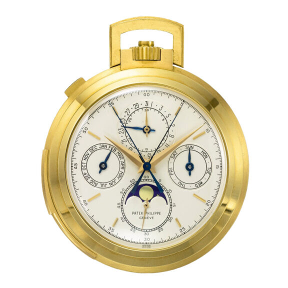 Important Swiss 18k gold complicated pocket watch Circa 1904