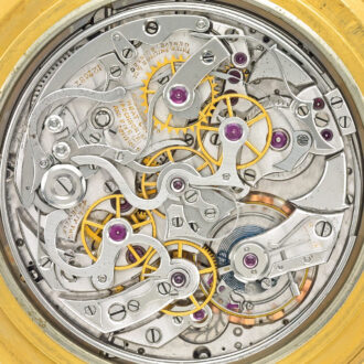 Important Swiss 18k gold complicated pocket watch Circa 1904