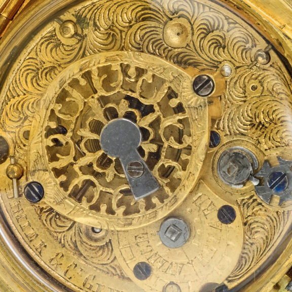 Swiss silver verge made for the Chinese market Circa 1860 Swiss silver verge made for the Chinese market Circa 1860