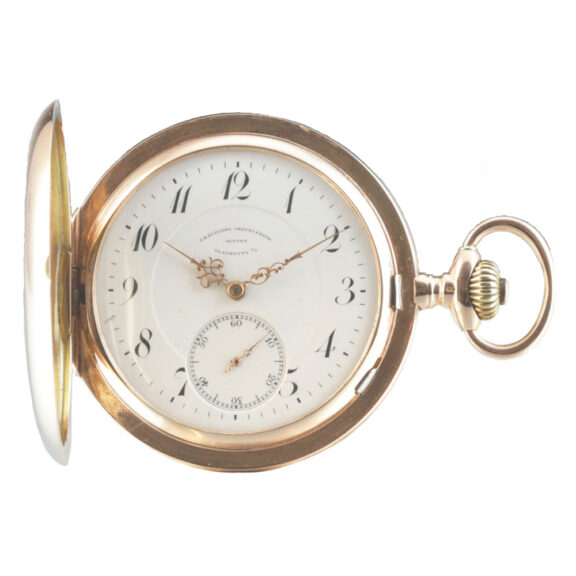 Rare, large German full hunter chronometer Alpina Circa 1915 Rare, large German full hunter chronometer Alpina Circa 1915