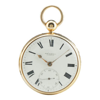 English gold Massey type II chronometer watch Circa 1825