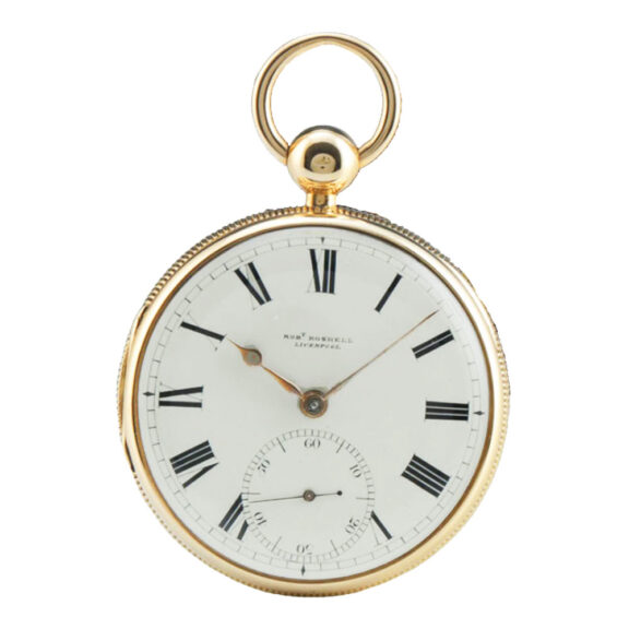 English gold Massey type II chronometer watch Circa 1825