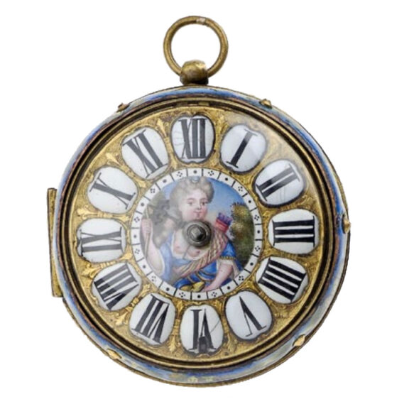 French single hand verge pocket watch “Oignon” Circa 1700 French single hand verge pocket watch “Oignon” Circa 1700