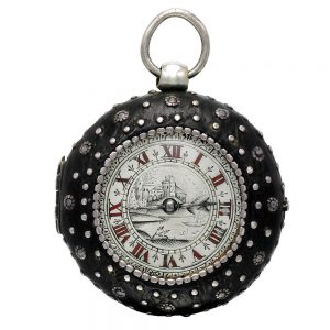 An exceptionally small English verge pocket watch Circa 1640