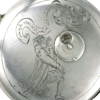 A historically silver astronomical verge watch Circa 1660 A historically silver astronomical verge watch Circa 1660