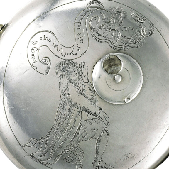 A historically silver astronomical verge watch Circa 1660 A historically silver astronomical verge watch Circa 1660