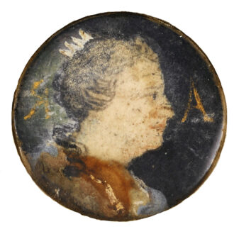 A rare silver pair cased wandering hour verge watch Circa 1710