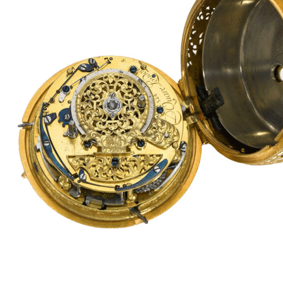 An early important English gold clock watch Circa 1712-1714 An early important English gold clock watch Circa 1712-1714