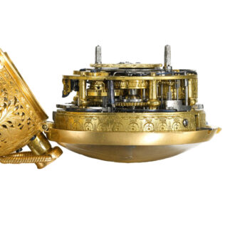 An early important English gold clock watch Circa 1712-1714