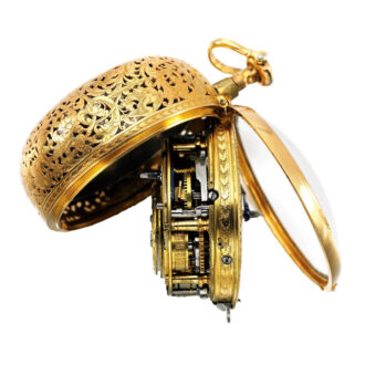 A very fine English quarter repeating verge watch Circa 1715