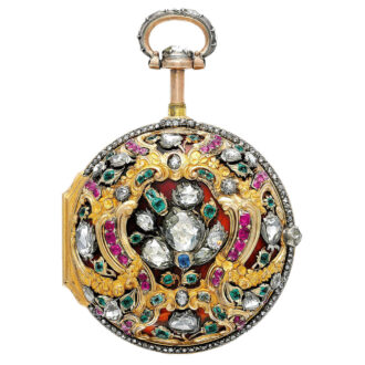 English gold verge made for the Chinese market Circa 1760