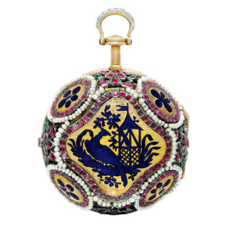 English gold erotic verge made for the Chinese market Circa 1770
